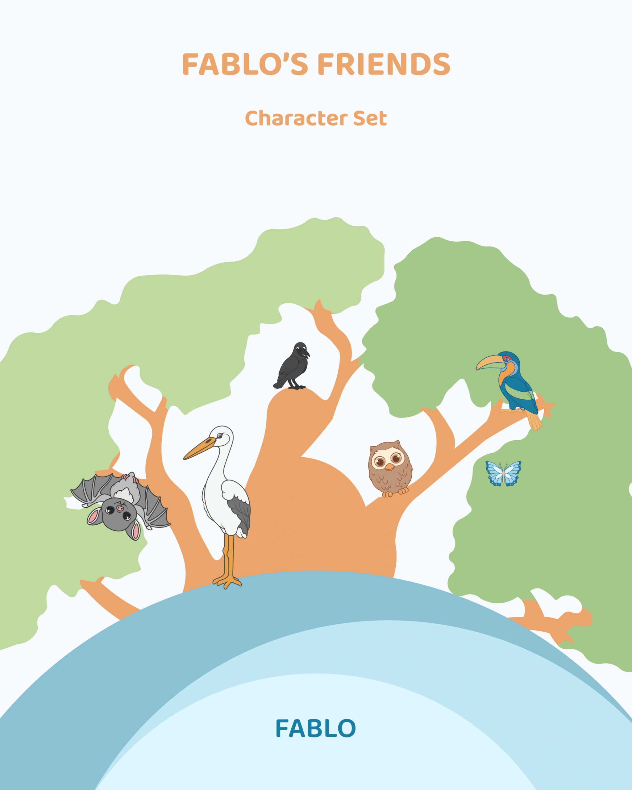 Fablo's Social Life Character Set 30p