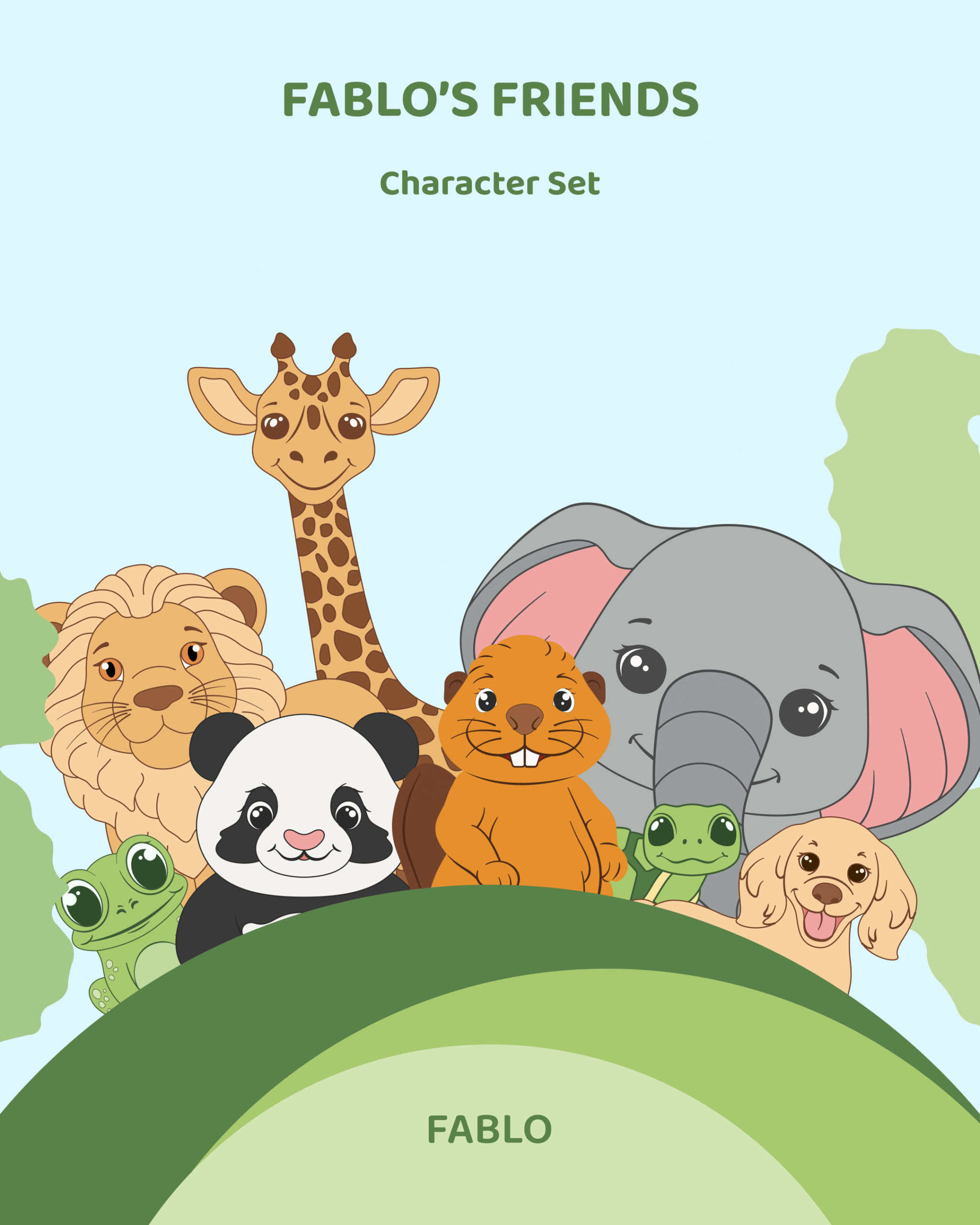 Fablo's Space Dream Character Set 30p